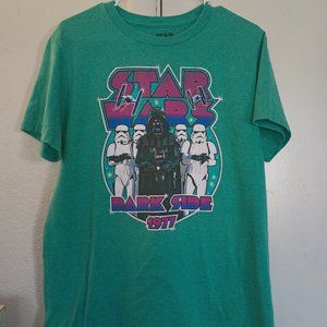Unisex Fifth Sun Retro style Green Star Wars